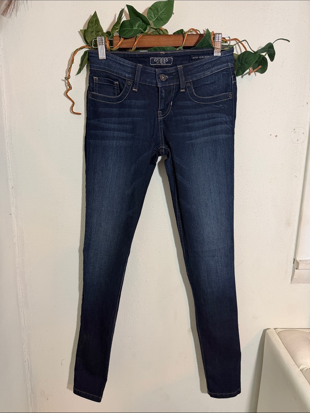 GUESS Dark Indigo Skinny Jeans